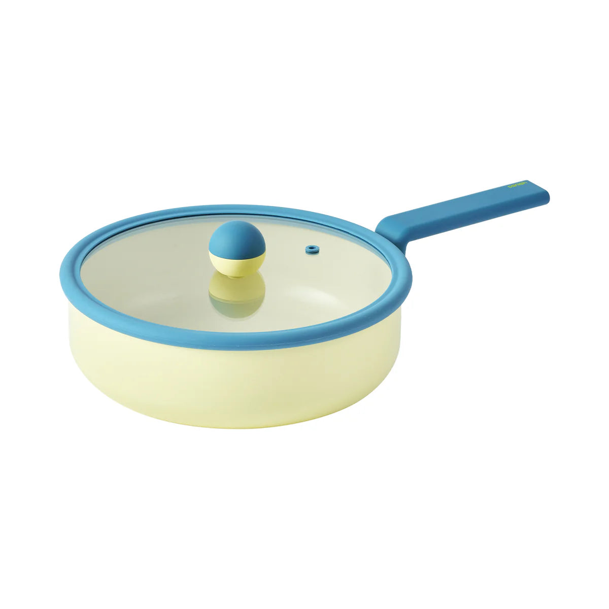 Danish Cookware/ووك24سم+غطاء زجاج