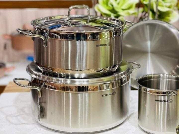 طقم استانلس كركوماز – 14 قطعة