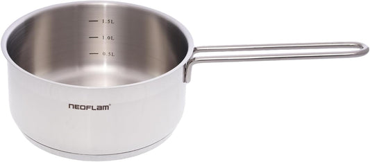 طقم حلل ستانلس 13 قطعة نيوفلام