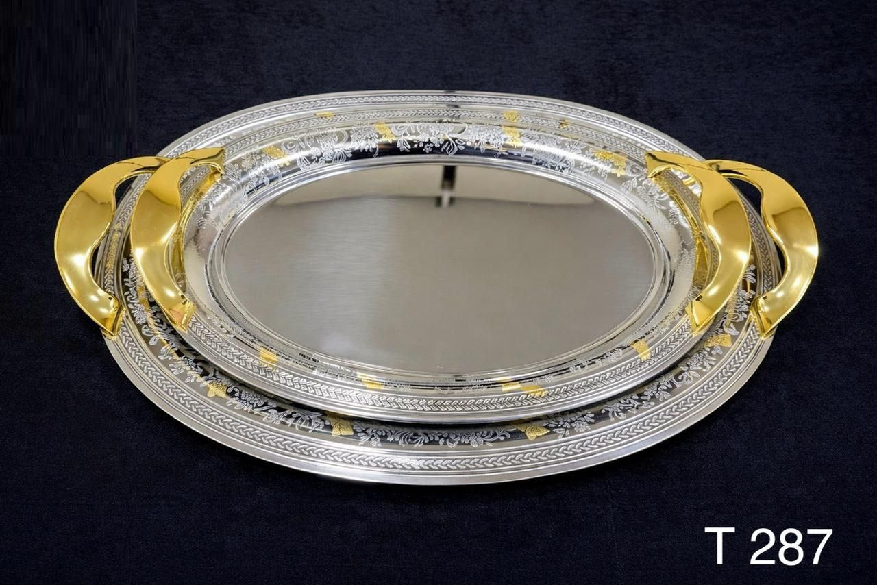 صواني تقديم استانلس