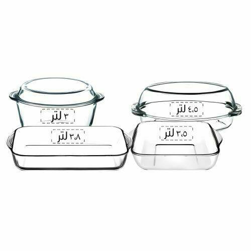 طقم صواني بوركام 6 قطع جامبو تركي