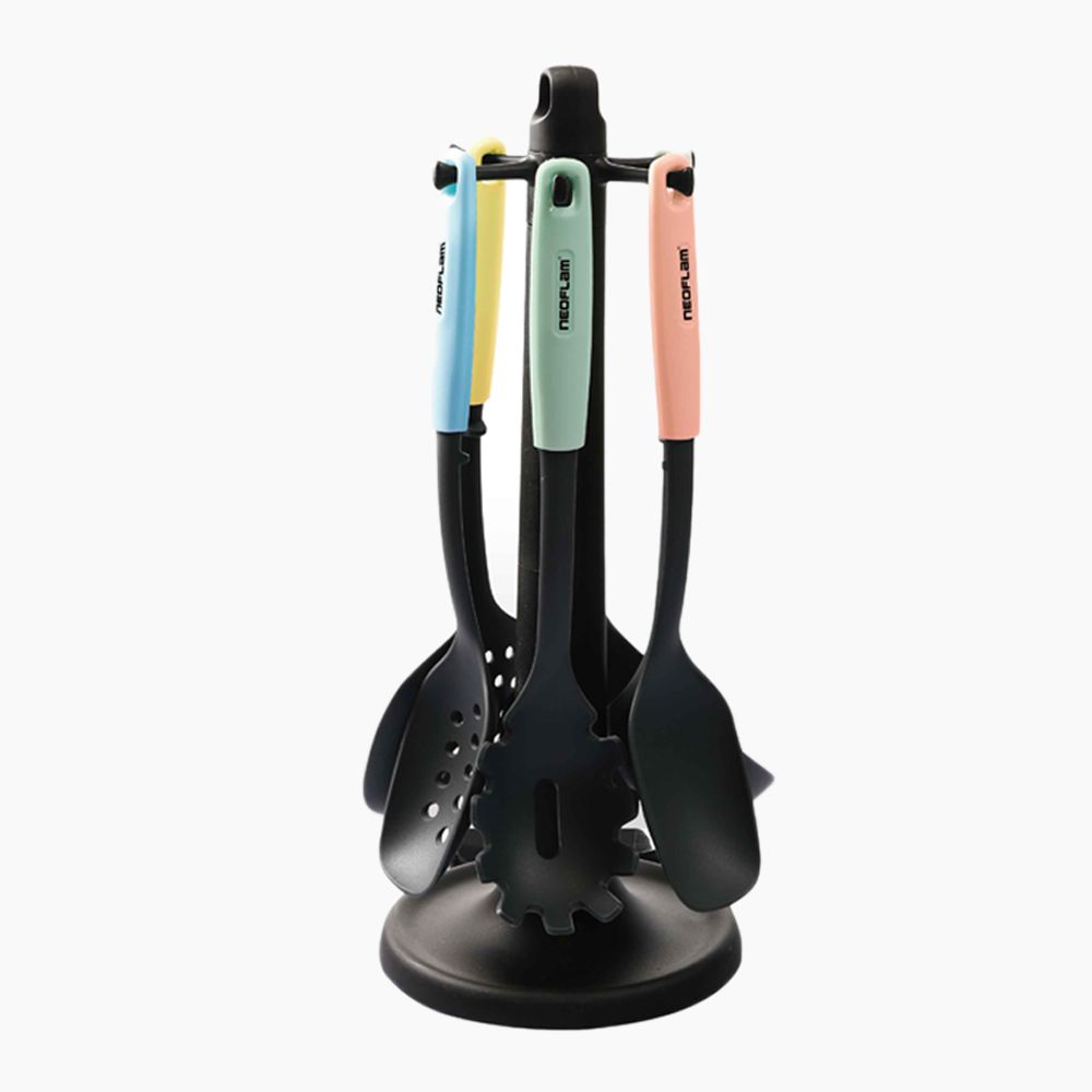 Neoflam-Plastic-(7PCS NYLON KITCHENWAER SETS)