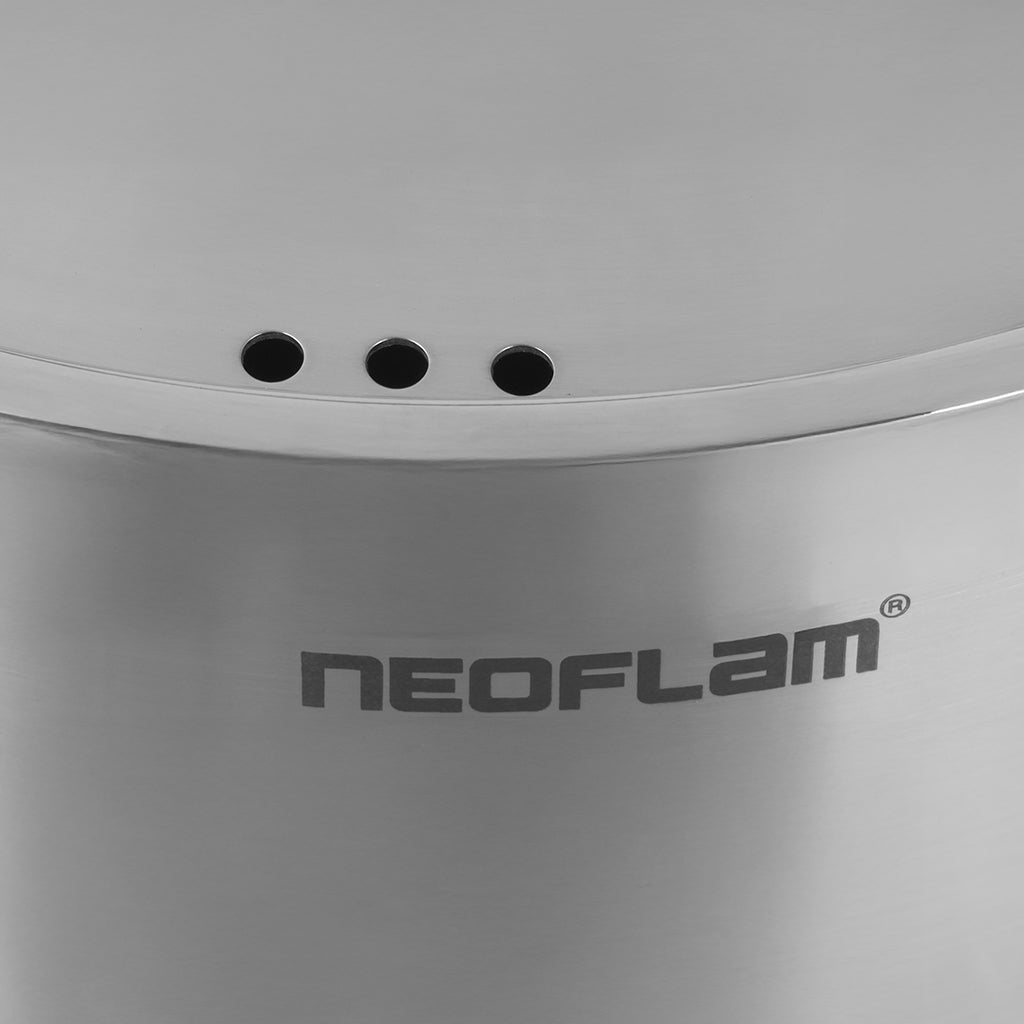 طقم حلل استانلس نيوفلام 11 قطعة - جودة عالمية وتصميم أنيق | Neoflam