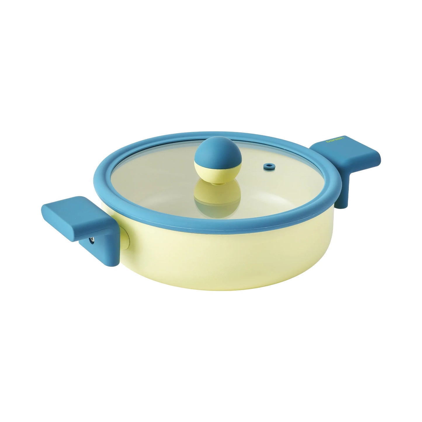 Danish Cookware/حلة18سم+غطاء زجاج