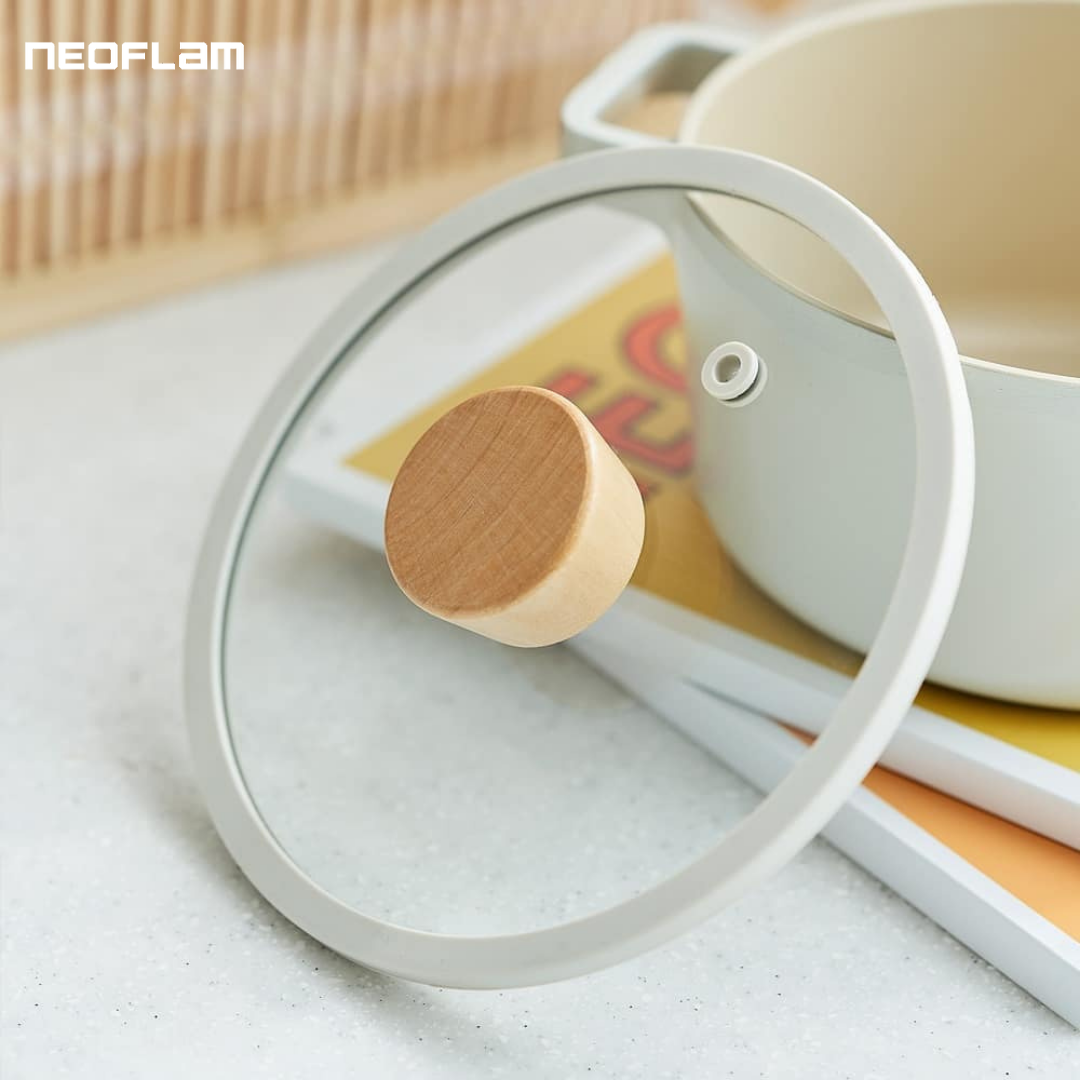 طقم حلل نيوفلام فيكا 20 قطعة الأصلي (كوري) - لون أوف وايت