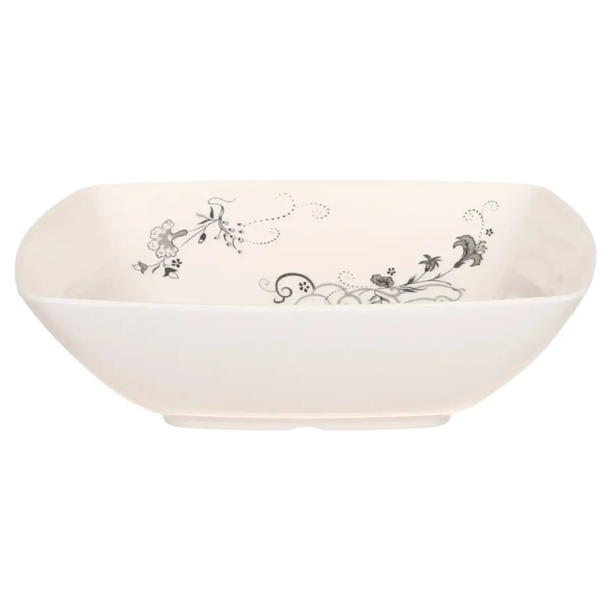 طقم عشاء ميلامين الشريف 38 قطعة - تصميم مدور