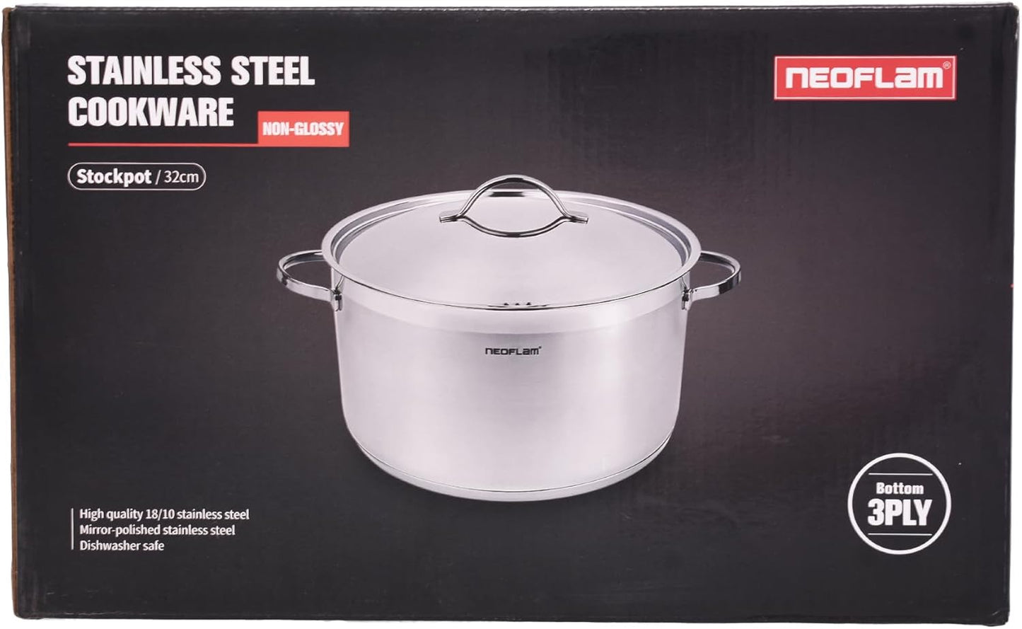 حلة طهي ستانلس ستيل من نيوفلام