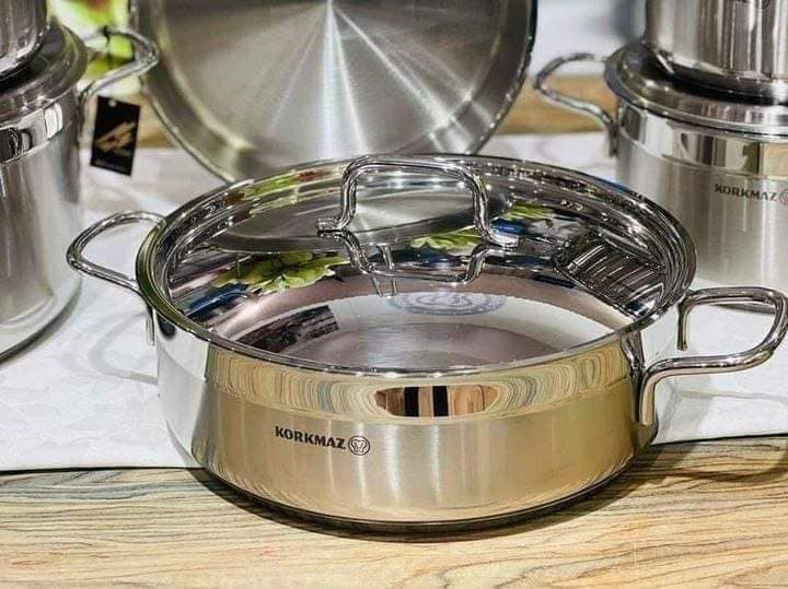 طقم استانلس كركوماز – 14 قطعة