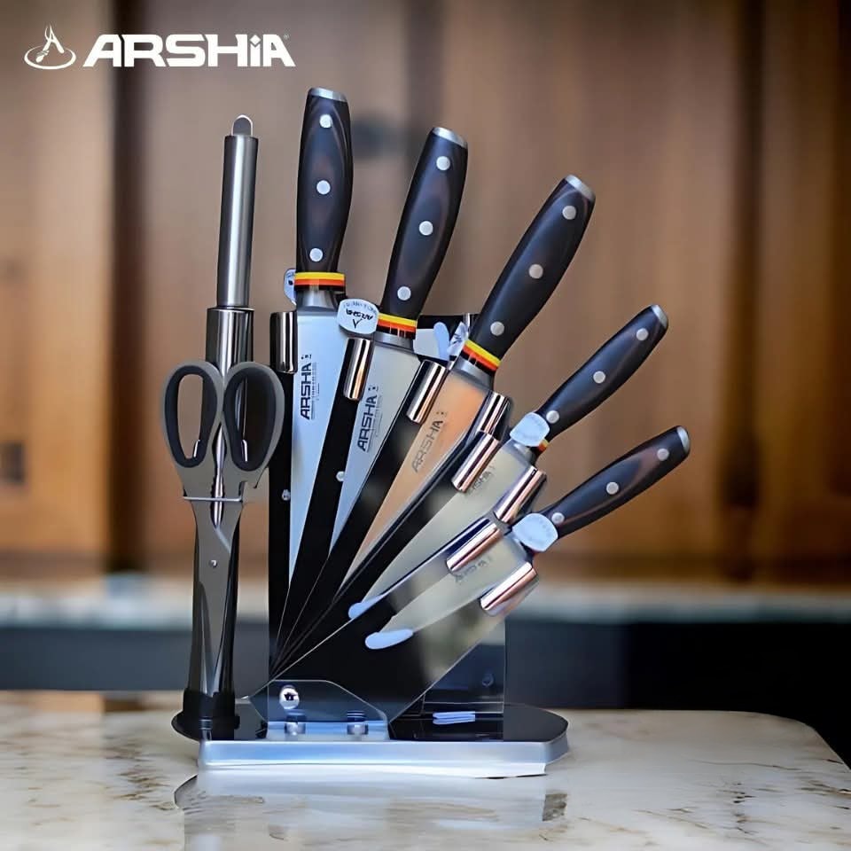 ستاند سكاكين آرشيا الألمانية 5 قطع