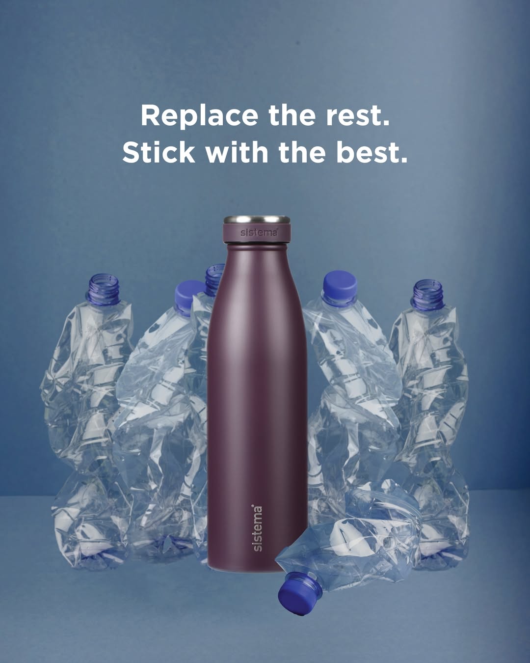 Sistema Hydrate Bottle colors ( cap Stainless ) 750 ml