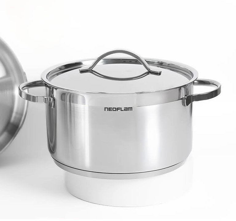 حلة طهي ستانلس ستيل من نيوفلام