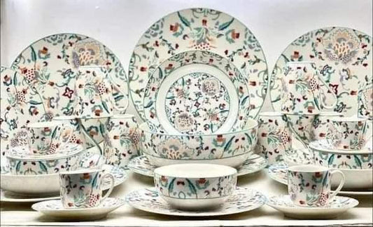 طقم عشاء بورسلين 46 قطعة فتحي محمود
