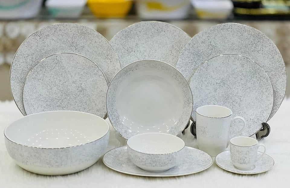 طقم عشاء بورسلين 46 قطعة فتحي محمود