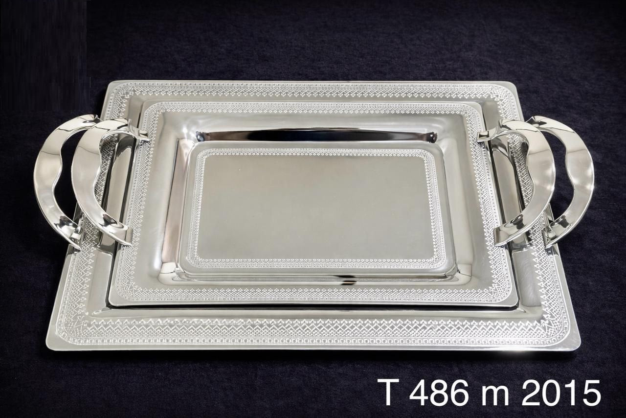 صواني تقديم استانلس