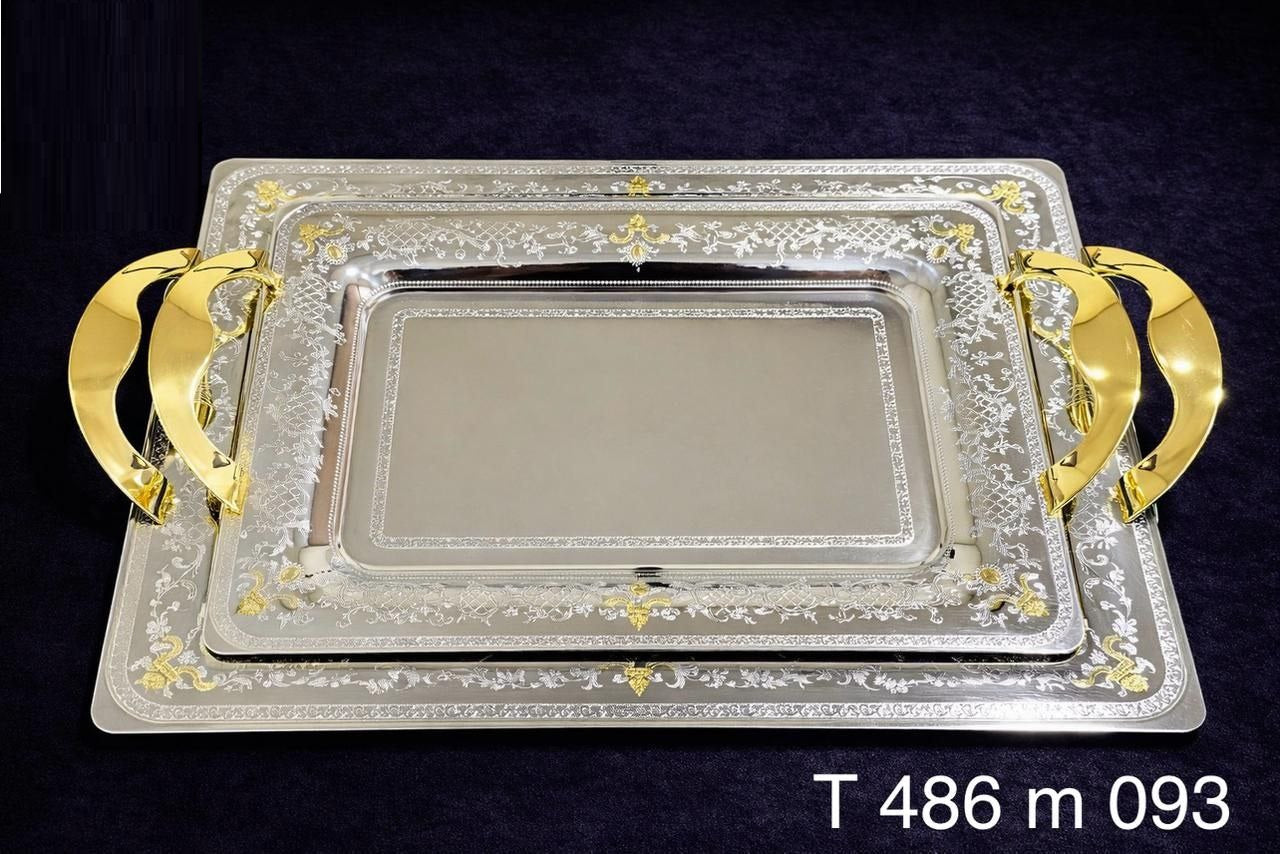 صواني تقديم استانلس