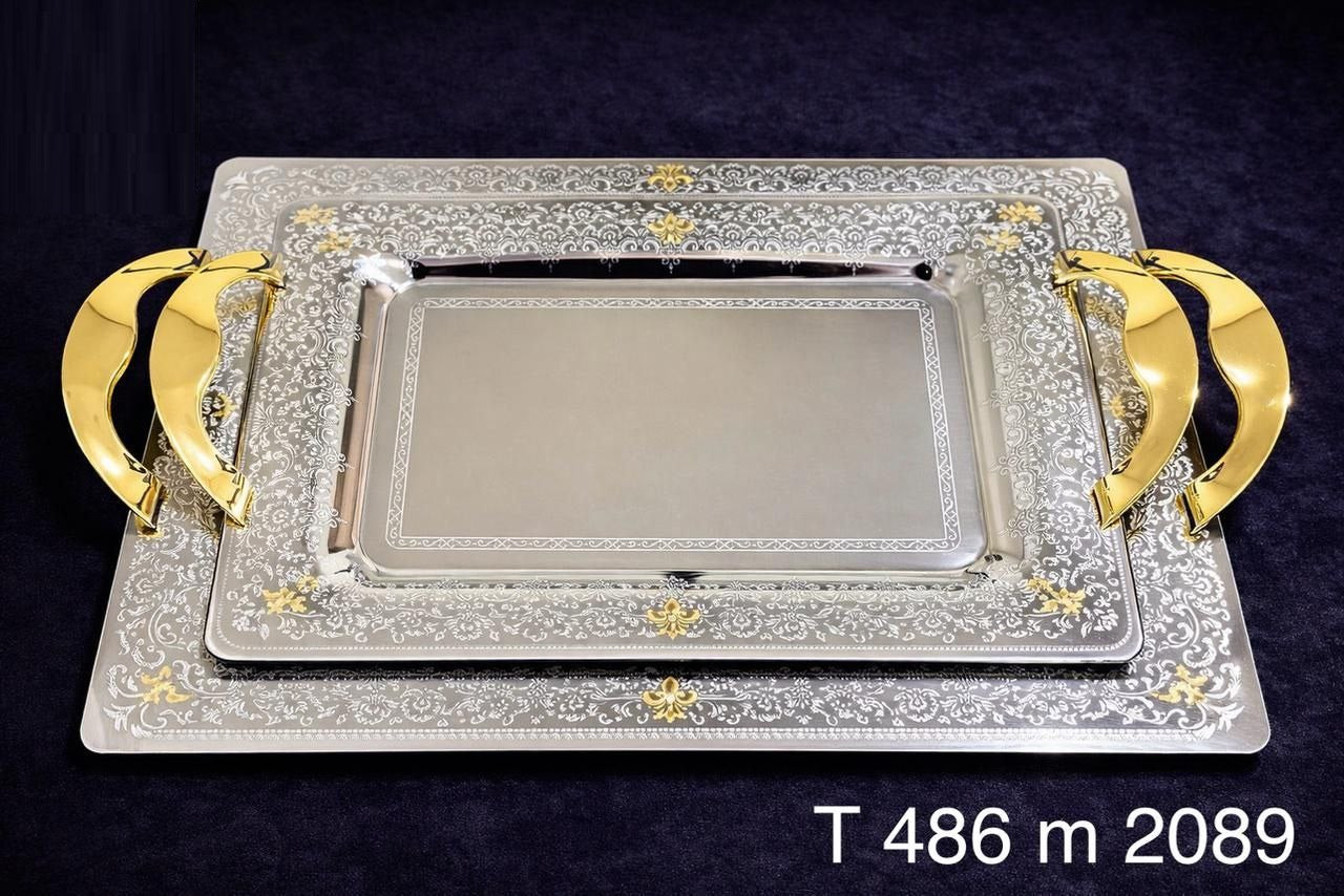 صواني تقديم استانلس