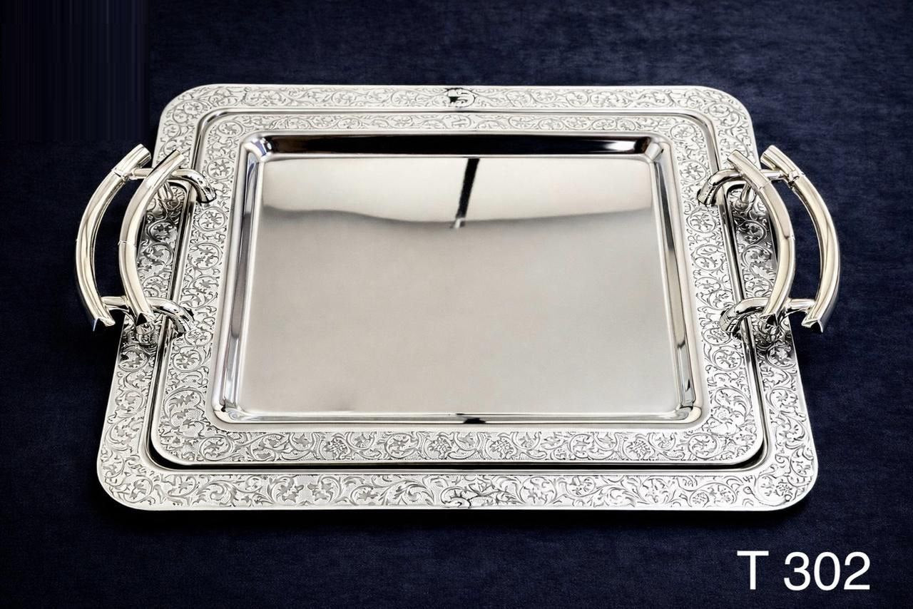 صواني تقديم استانلس