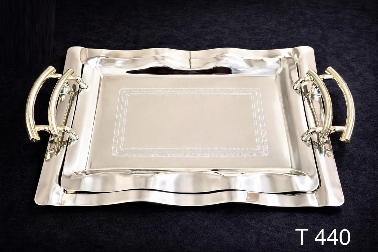 صواني تقديم استانلس