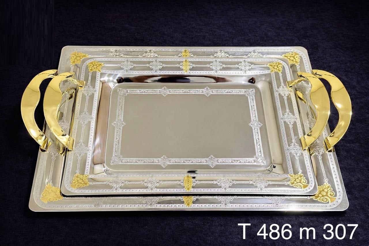 صواني تقديم استانلس