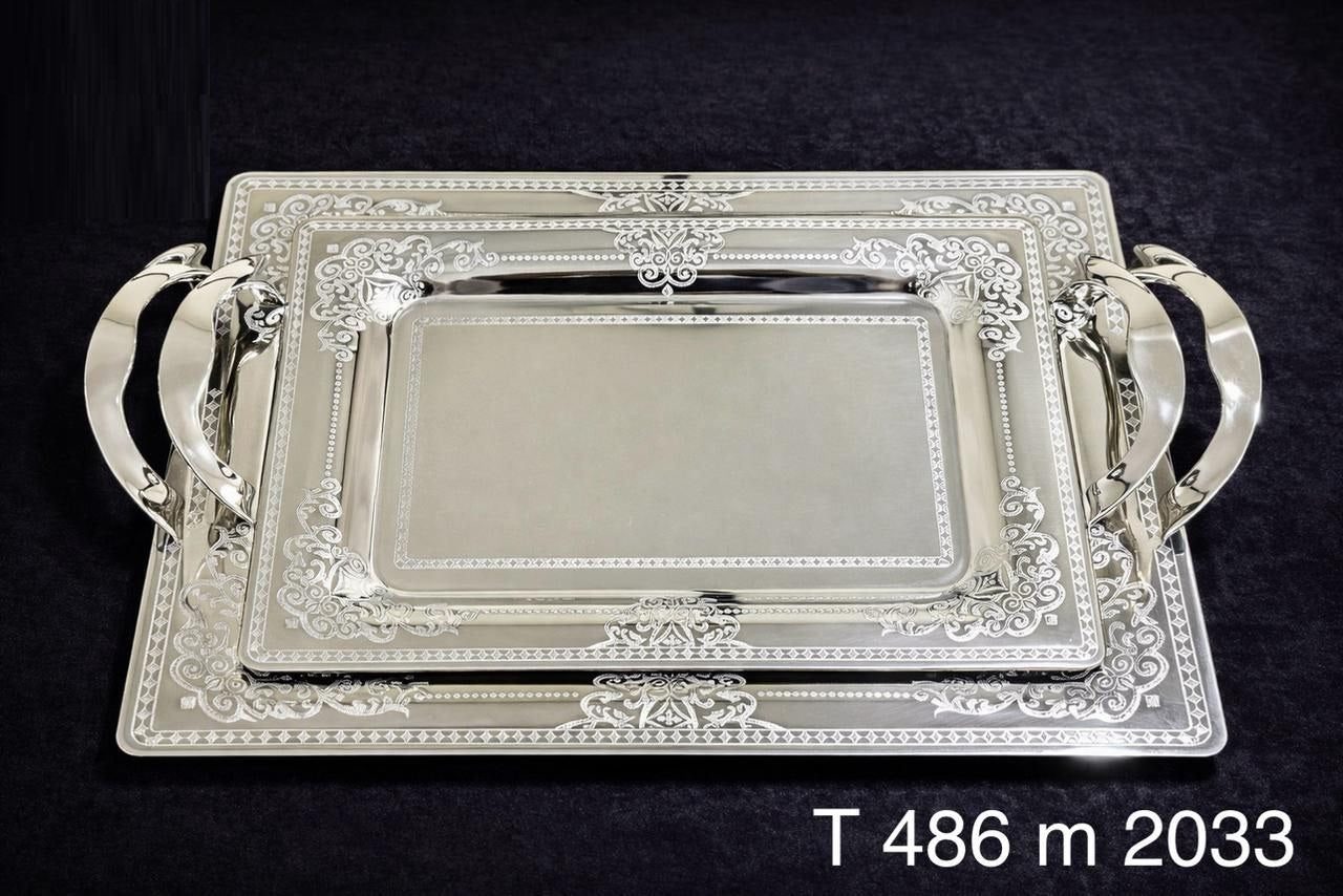 صواني تقديم استانلس