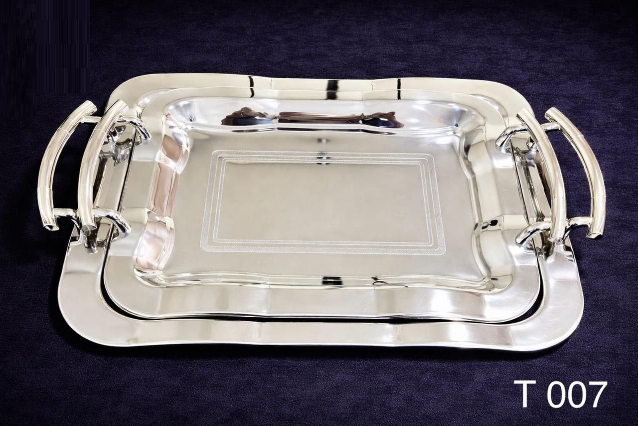 صواني تقديم استانلس