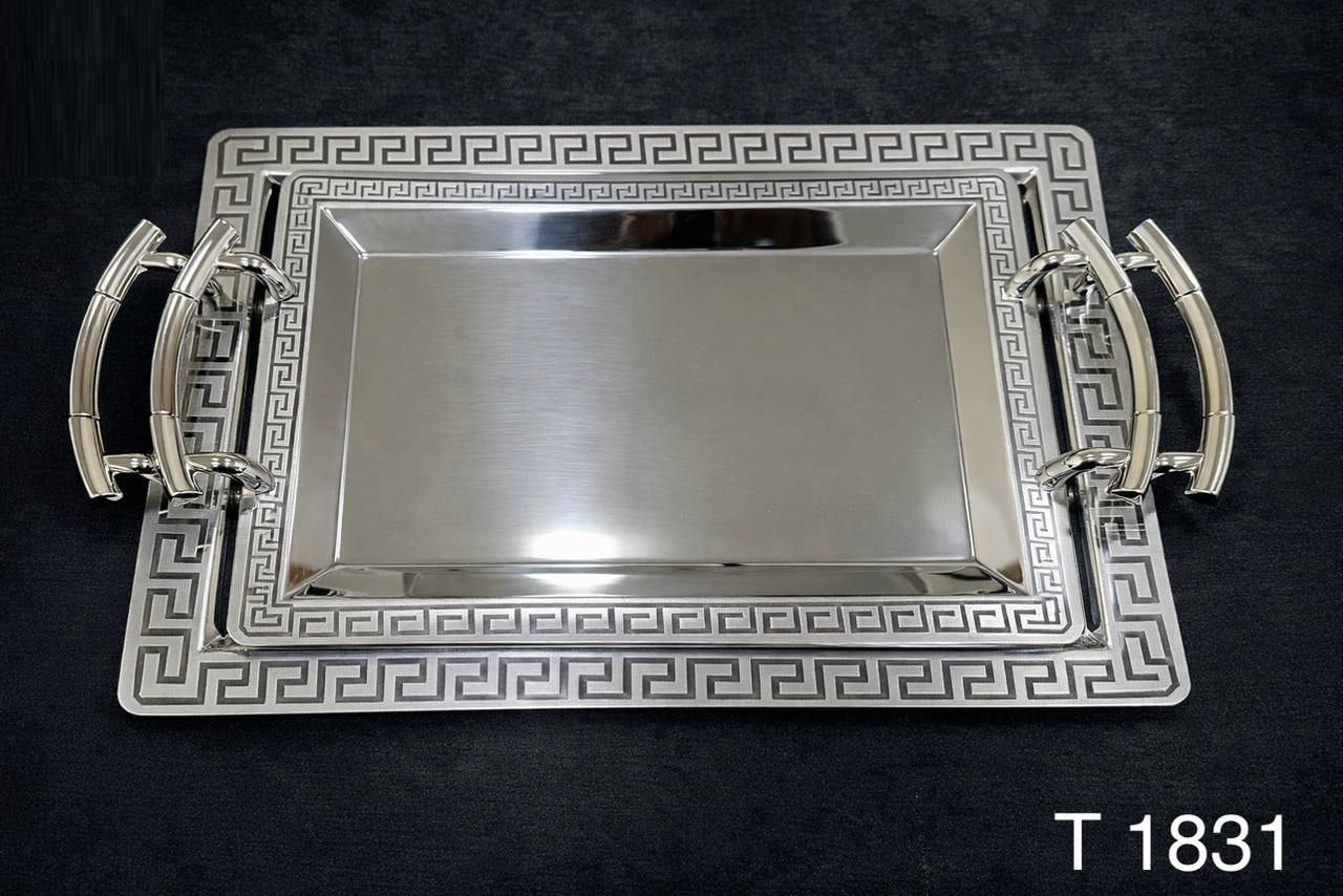 صواني تقديم استانلس