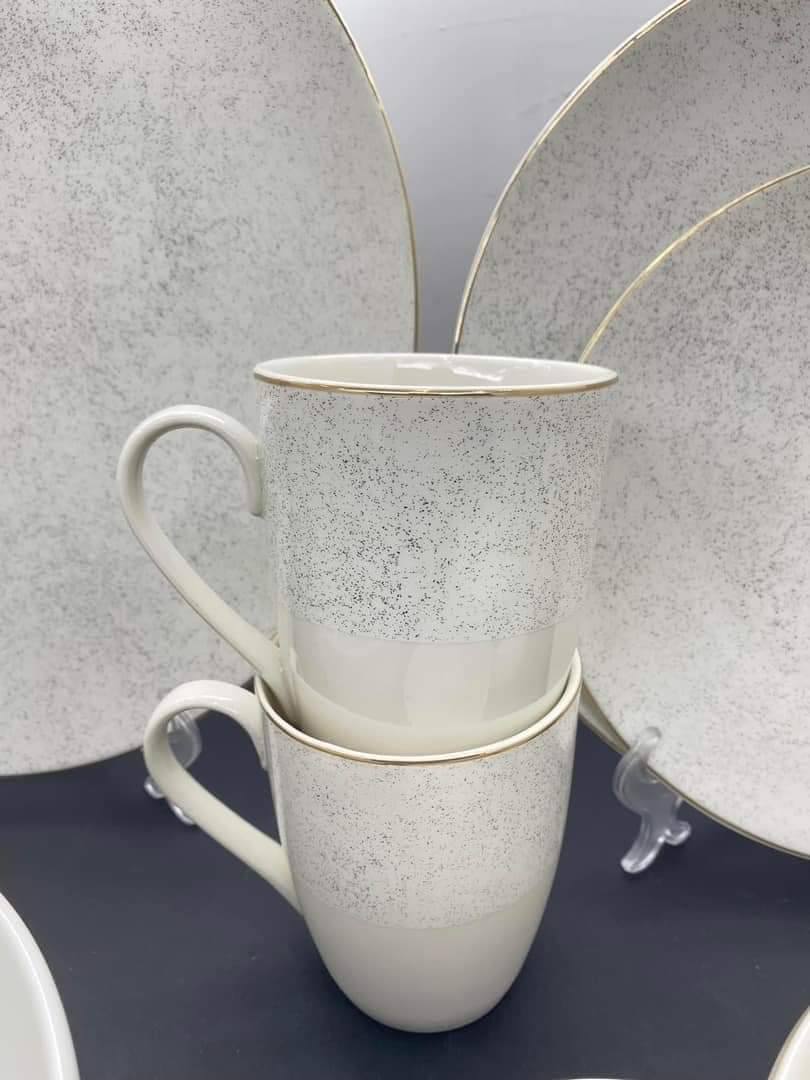 طقم عشاء بورسلين 46 قطعة فتحي محمود