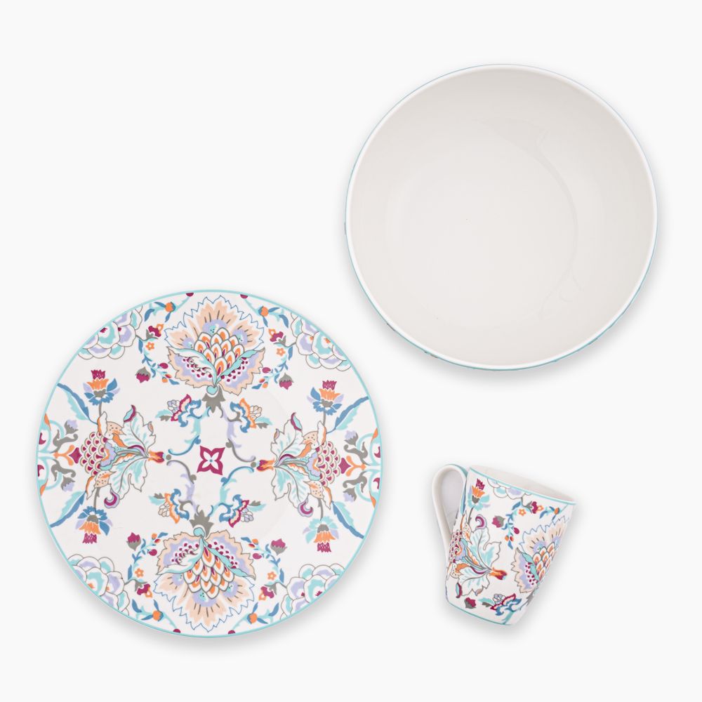 طقم عشاء بورسلين 46 قطعة فتحي محمود