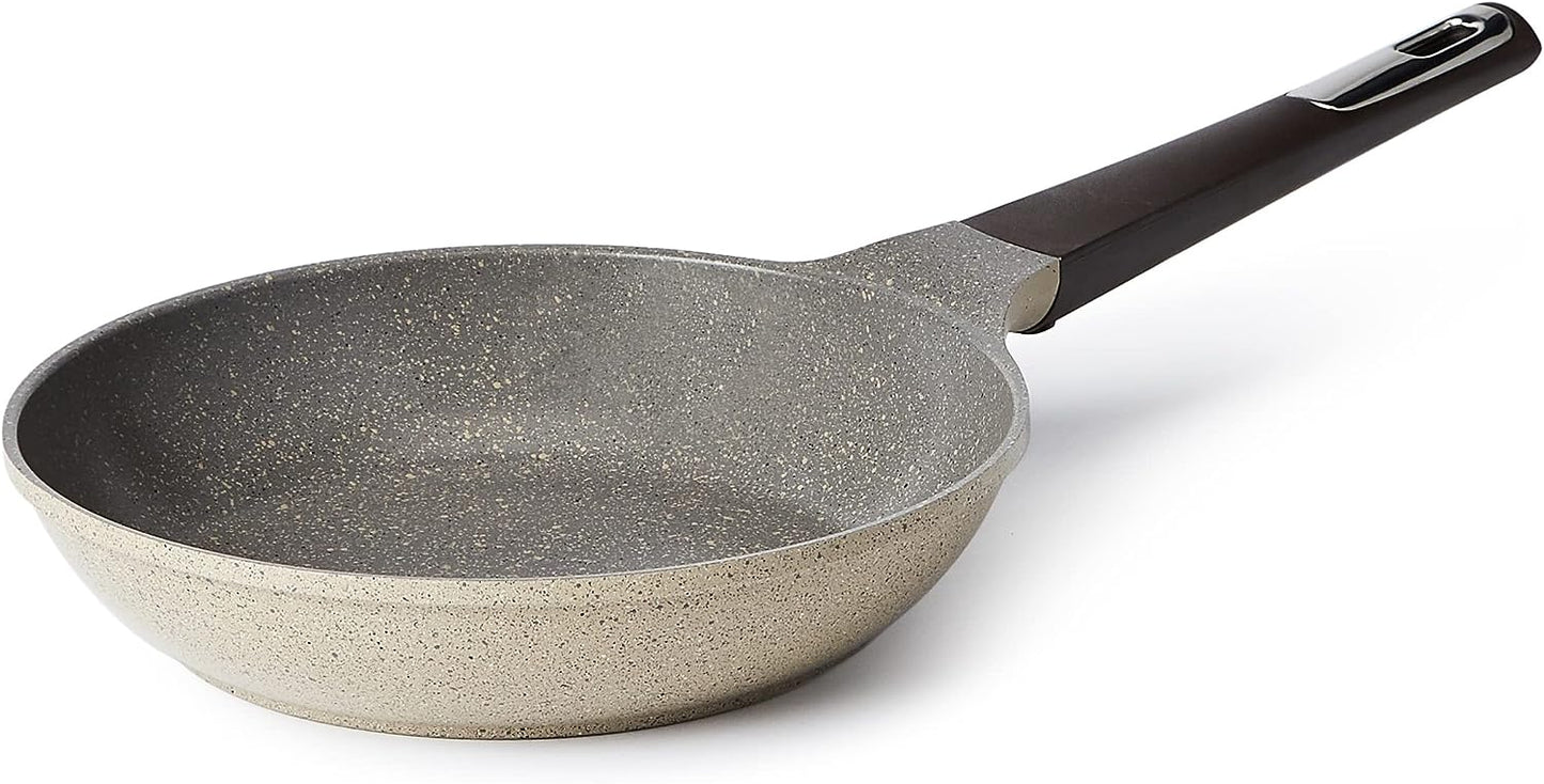 طقم حلل نيوفلام جرانيت كوري 12 قطعة - متوفر بلونين (الروز والوورم)