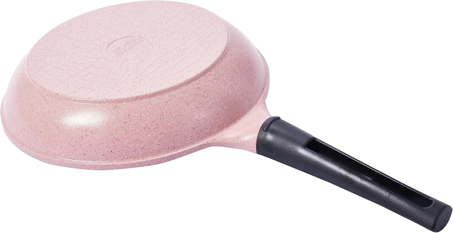 طقم حلل نيوفلام جرانيت كوري أصلي 9 قطع - متوفر بـ 4 ألوان عصرية