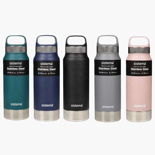 Sistema Hydrate Bottle Stainless colors 650 ml