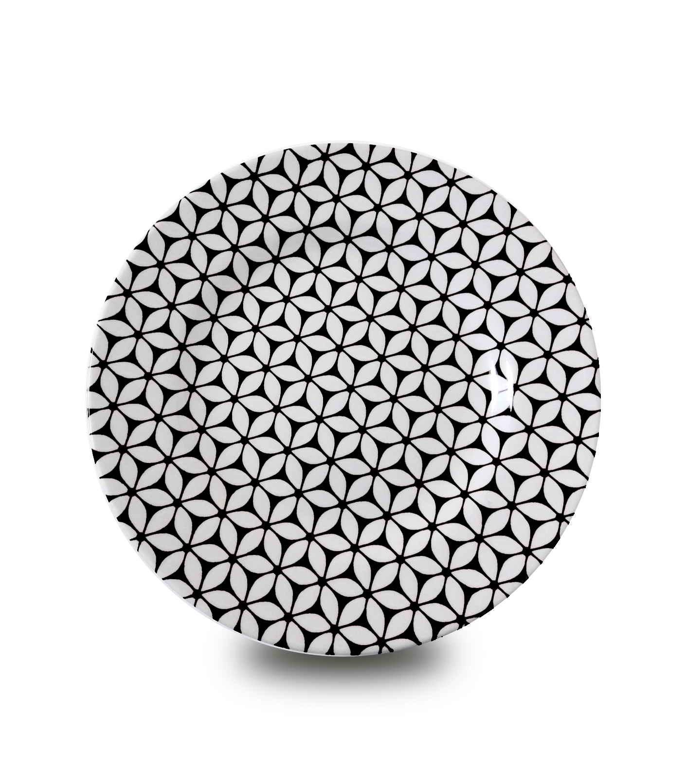 طقم ميلامين الشريف 40 قطعة مدور